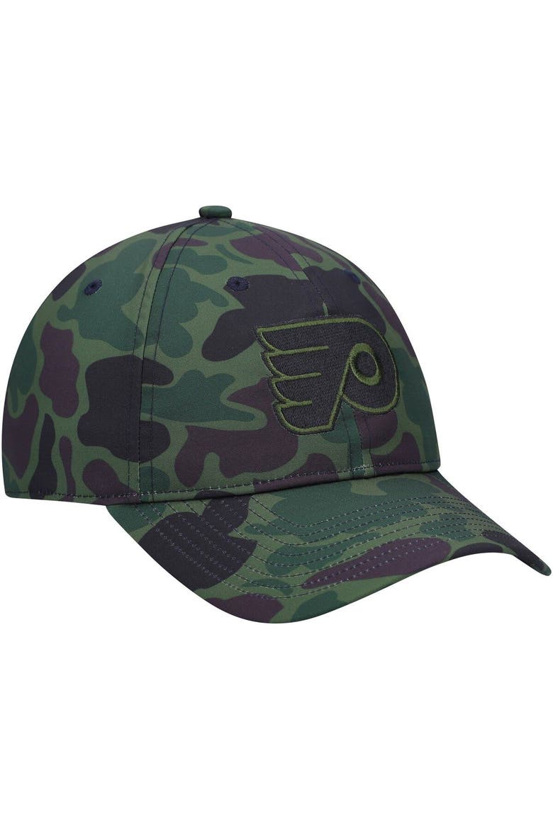 Men's adidas Camo Philadelphia Flyers Locker Room Slouch Adjustable Hat, Alternate, color, Camo