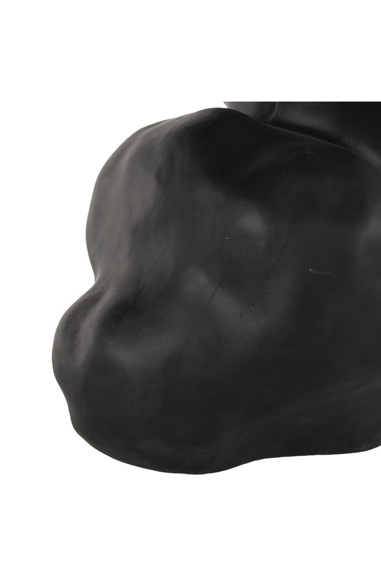 UMA Abstract Ceramic Vase, Alternate, color, Black