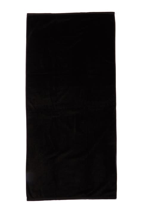 Luxury Hotel Solid Pool Towel - Black