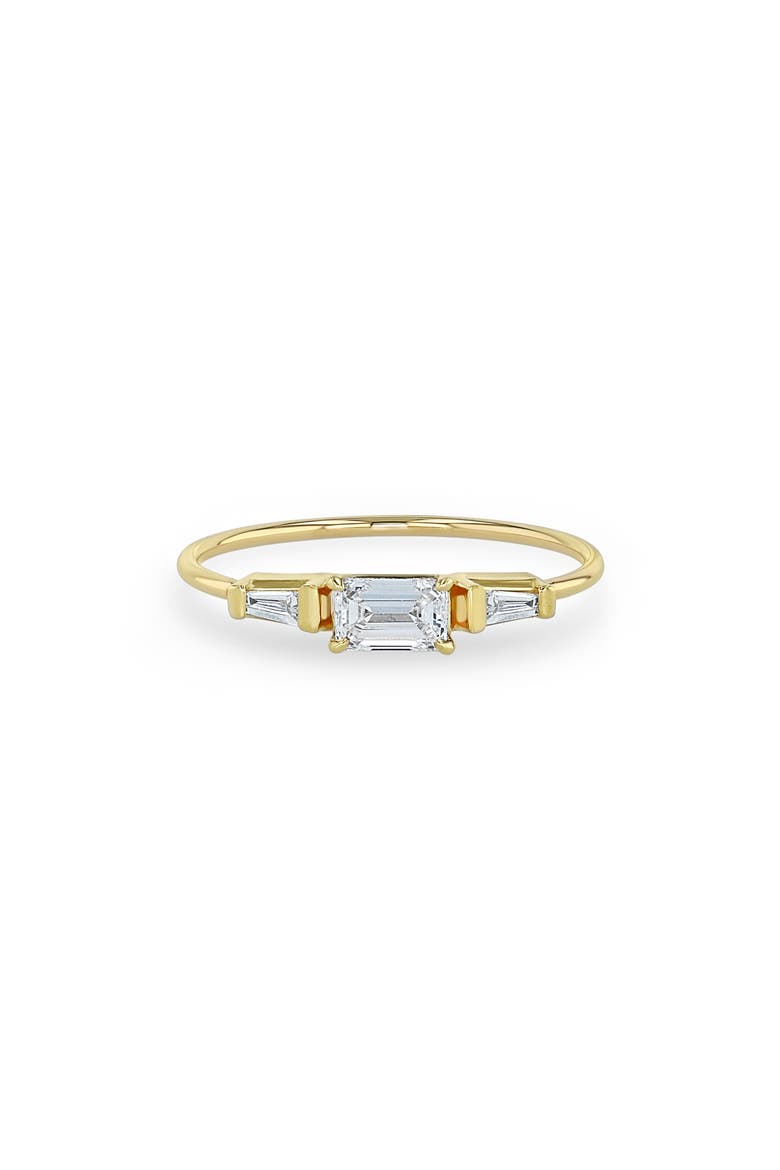 Baguette Diamond Ring, Main, color, 14K YG