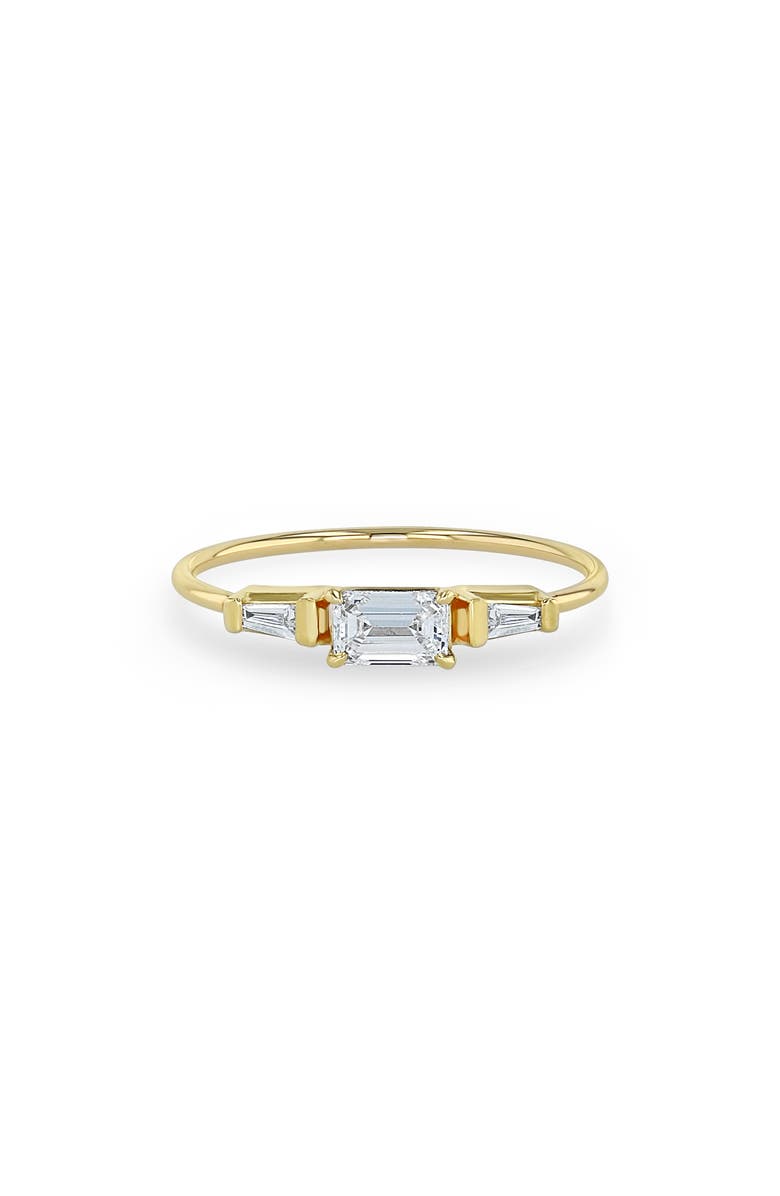 Zoë Chicco Baguette Diamond Ring, Main, color, 