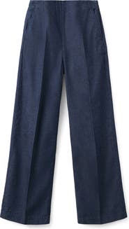 MANGO Flat Front Jeans