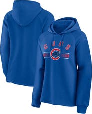 FANATICS Women's Fanatics Branded Royal Chicago Cubs Perfect Play Raglan Pullover Hoodie