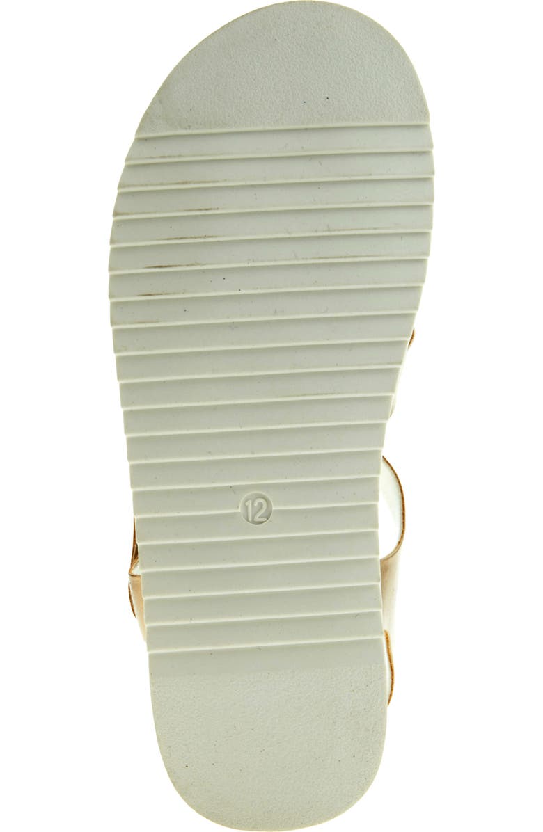 Harper Canyon Catalinna Flat Sandal, Alternate, color, Gold Metallic