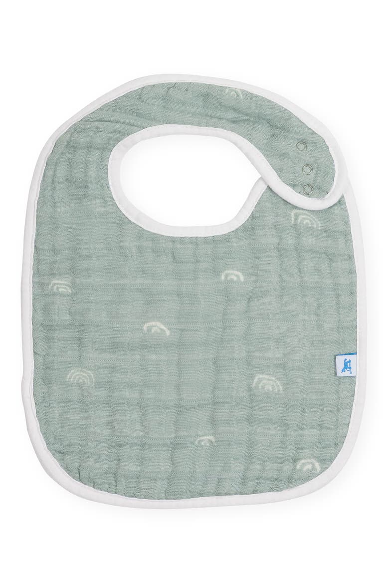 3-Pack Classic Cotton Muslin Bibs, Alternate, color, MULTI
