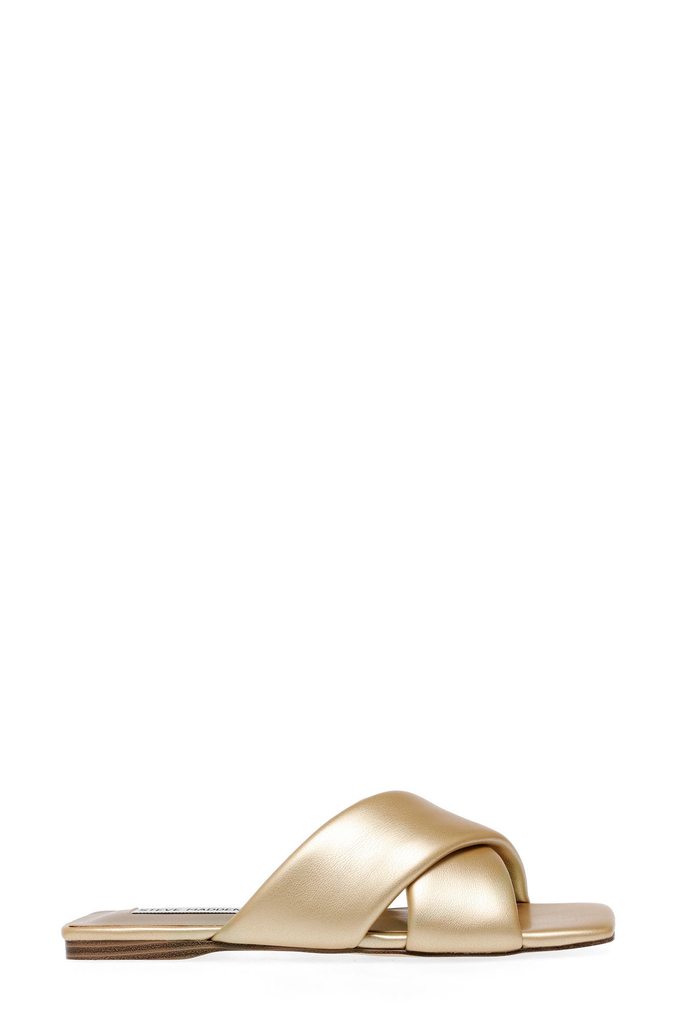 Mayra Slide Sandal, Alternate, color, GOLD