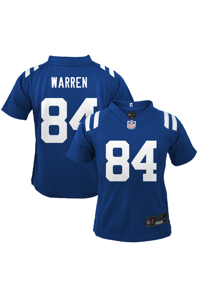 Toddler Nike Tyler Warren Royal Indianapolis Colts Team Game Jersey, Main, color, Royal