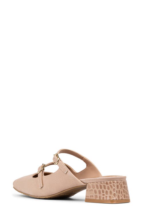 Donald Pliner Tria Double Strap Mule In Sand