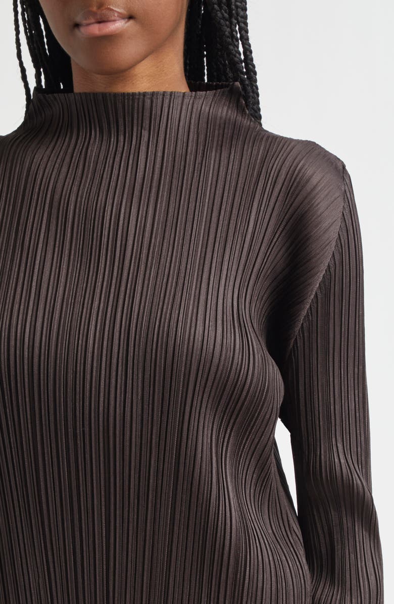 Pleats Please Issey Miyake Monthly Colors December Pleated Top, Alternate, color, 