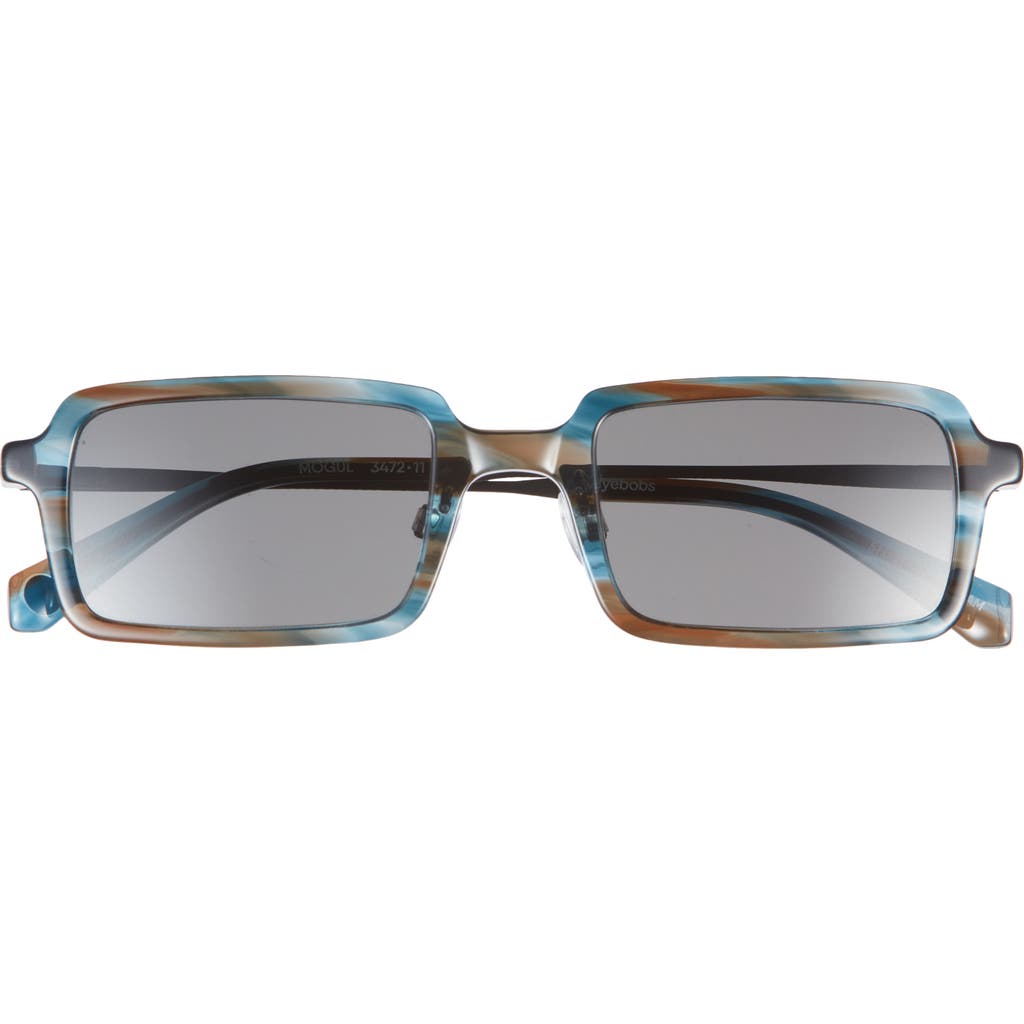 Eyebobs Mogul 50mm Small Polarized Rectangular Sunglasses In Multi