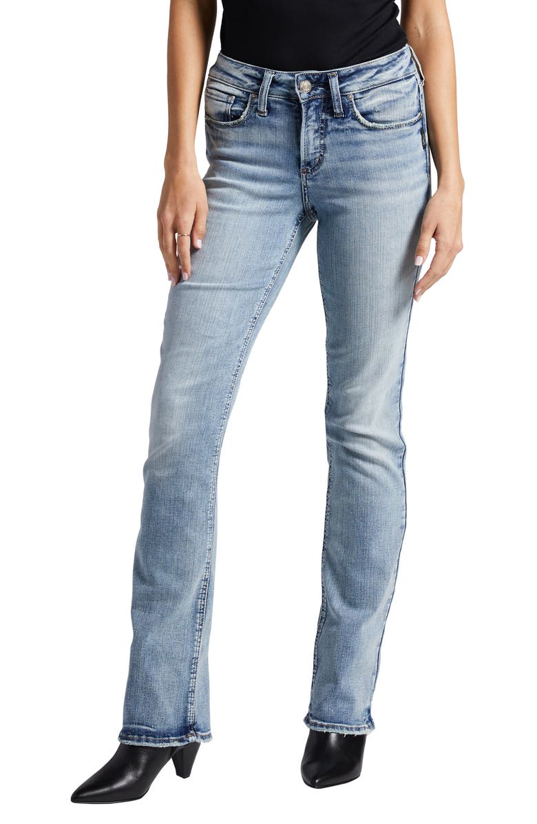 Silver Jeans Co. Suki Slim Fit Bootcut Jeans, Main, color,