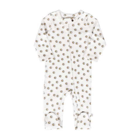Organic Zip- up Footie I Sun (baby)