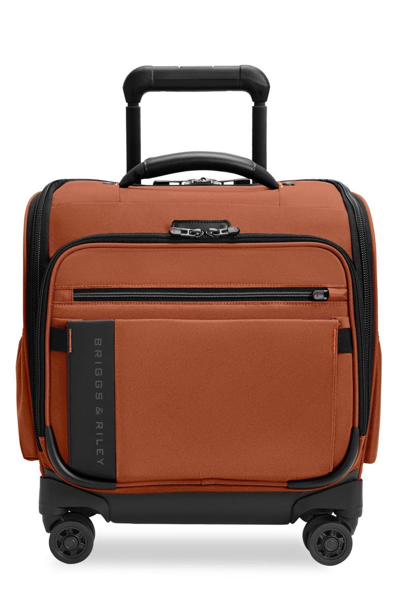ZDX Cabin Spinner Suitcase, Main, color, CANYON