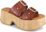 ZIGI Fanela Platform Slide Sandal