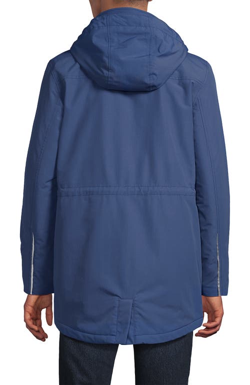 Lands' End Waterproof Squall Parka In Blue