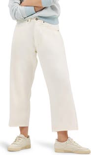 Lee Button Fly Wide Leg Ankle Jeans (Fever Pitch_