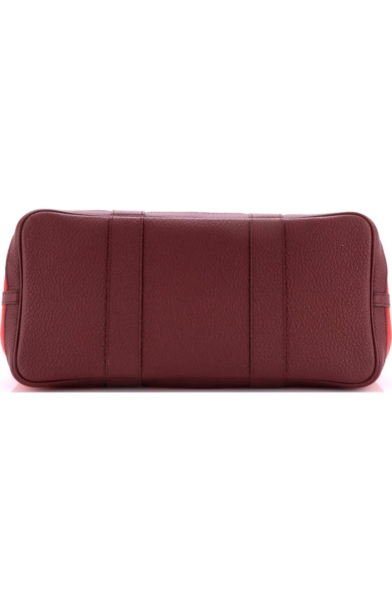 Pre-Owned Hermes Garden Party Tote Toile and Leather 36, Alternate, color, Bordeaux