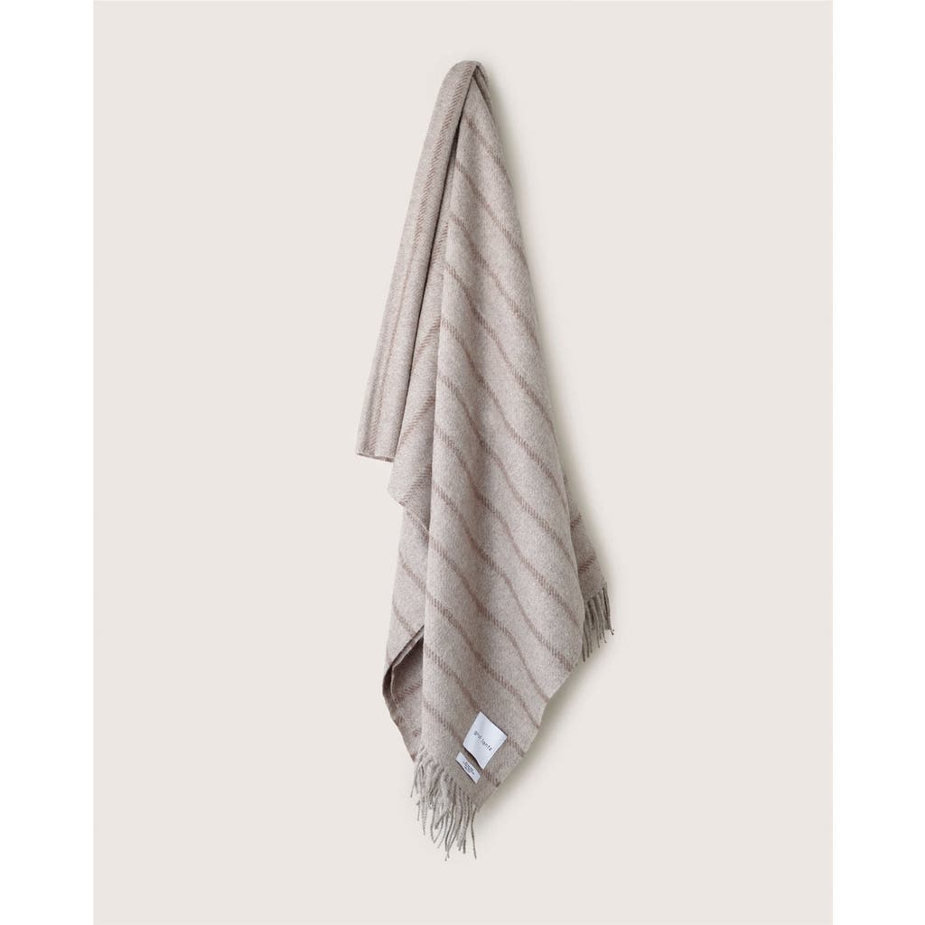 Graf & Lantz Graf Lantz Haus Alpaca Blanket In Gray