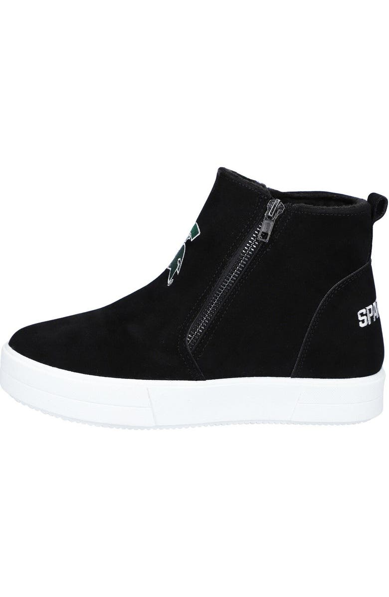FOCO Michigan State Spartans Wedge Sneakers, Alternate, color,