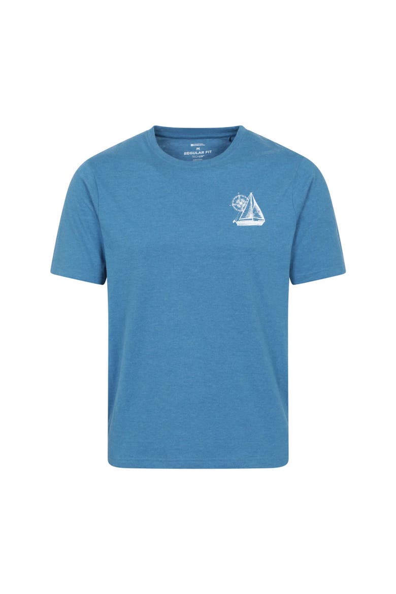 Sailboat T-Shirt, Main, color, Bright Blue