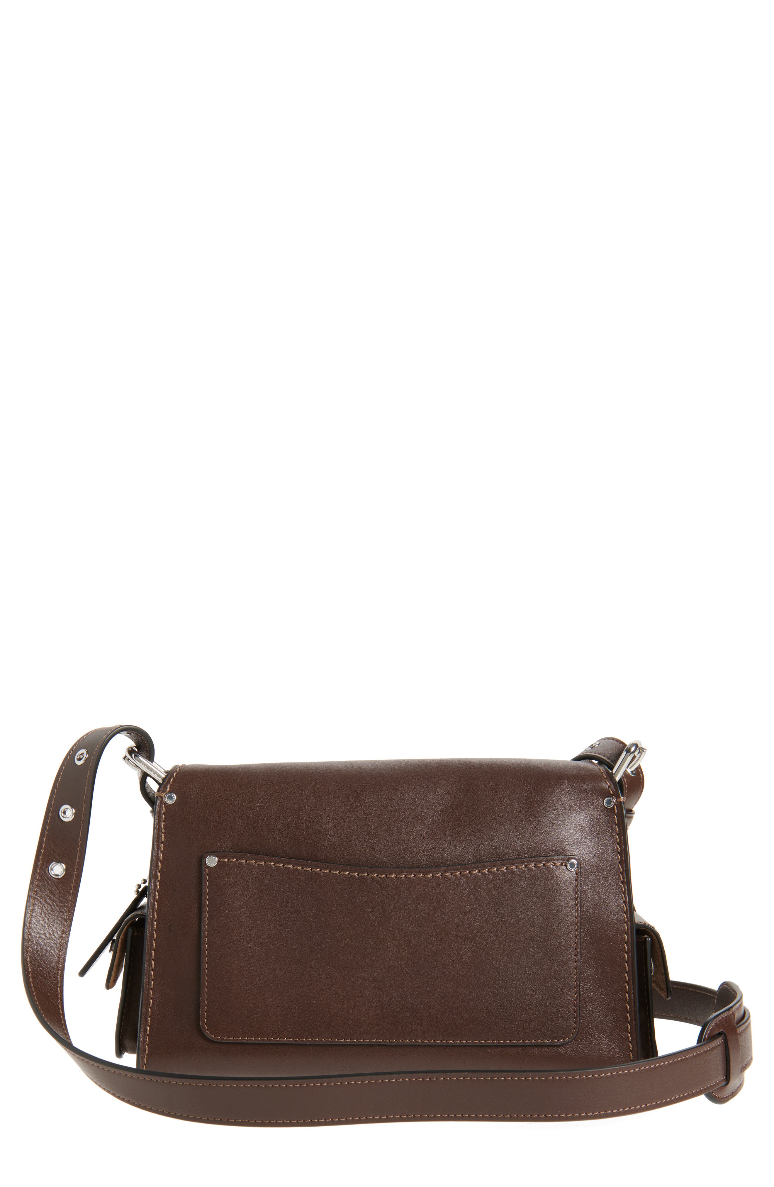 COACH Cargo Turnlock Soft Tabby Leather Shoulder Bag, Alternate, color, Lh/Maple