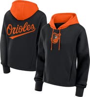 FANATICS Women's Fanatics Black Baltimore Orioles Oversized Legacy Favorite Spectator Pullover Hoodie