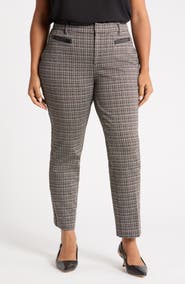 Liverpool Los Angeles Faux Leather Trim Pants
