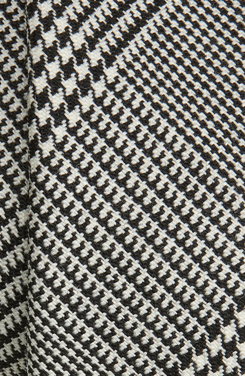 Balmain Prince of Wales Check Tie, Alternate, color, Eab Blk/ White
