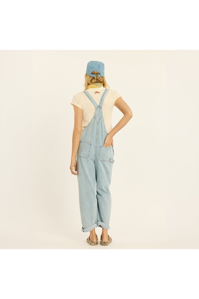 Billie Barrel Denim Overall - Women's, Alternate, color, Baja Blue