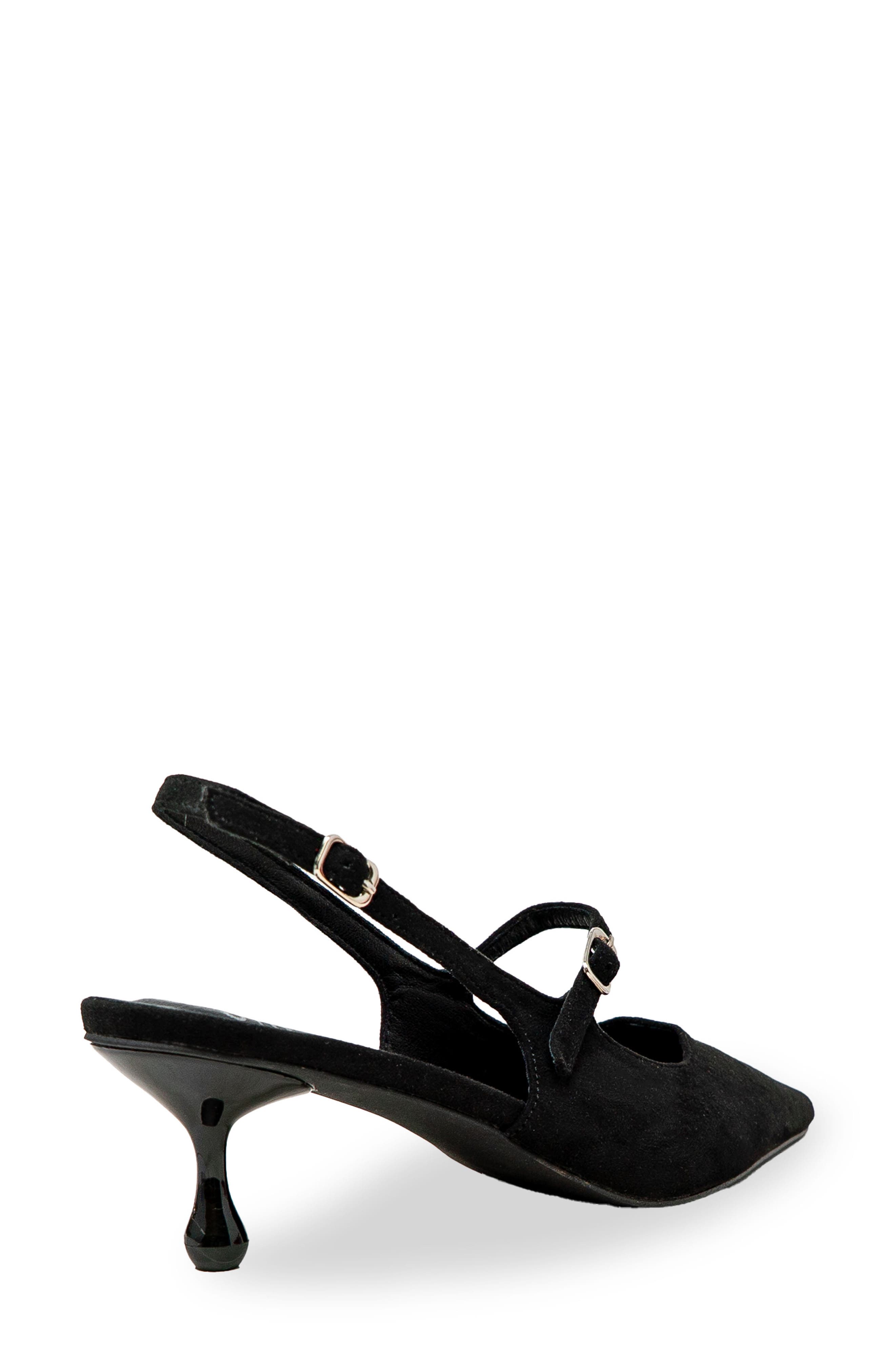 CHASE AND CHLOE Arima Slingback Pump, Alternate, color, Black