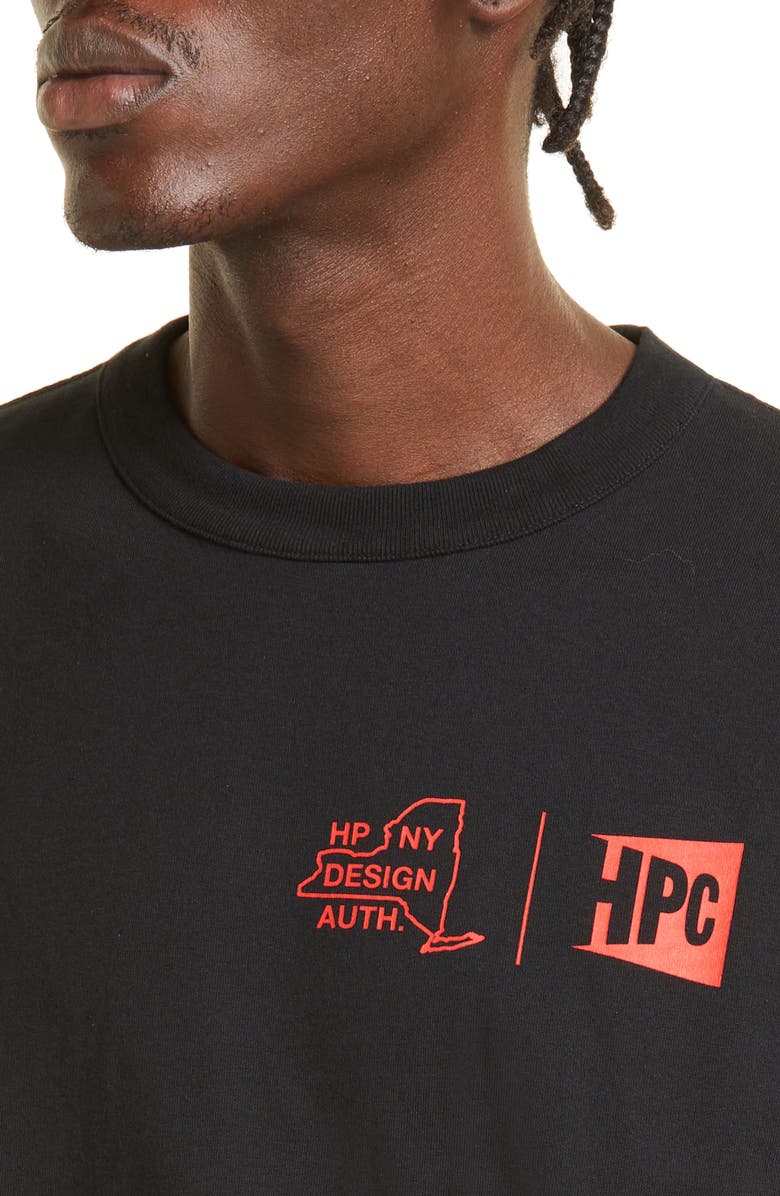 Heron Preston Men's Design Authority Logo Graphic Tee, Alternate, color, 