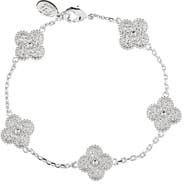 RIVKA FRIEDMAN Clover Station Bracelet