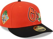 New Era Men's New Era  Orange/Black Baltimore Orioles 2026 Spring Training Low Profile 59FIFTY Fitted Hat