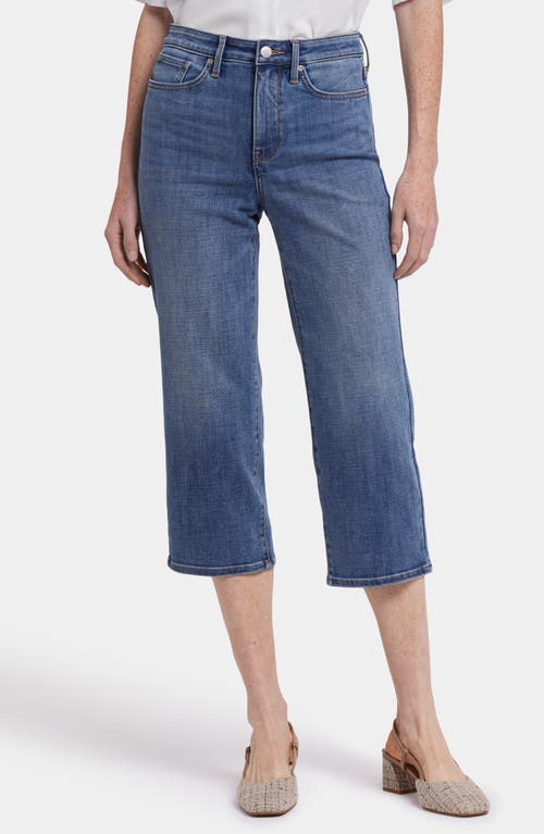 Nydj Joni High Waist Relaxed Capri Jeans In Majorca Bay