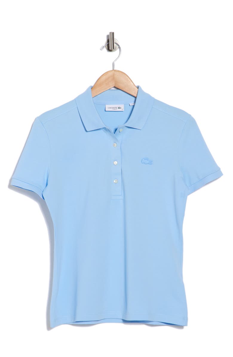 Lacoste x BANDIER Slim Fit Piqué Polo, Main, color, Overview