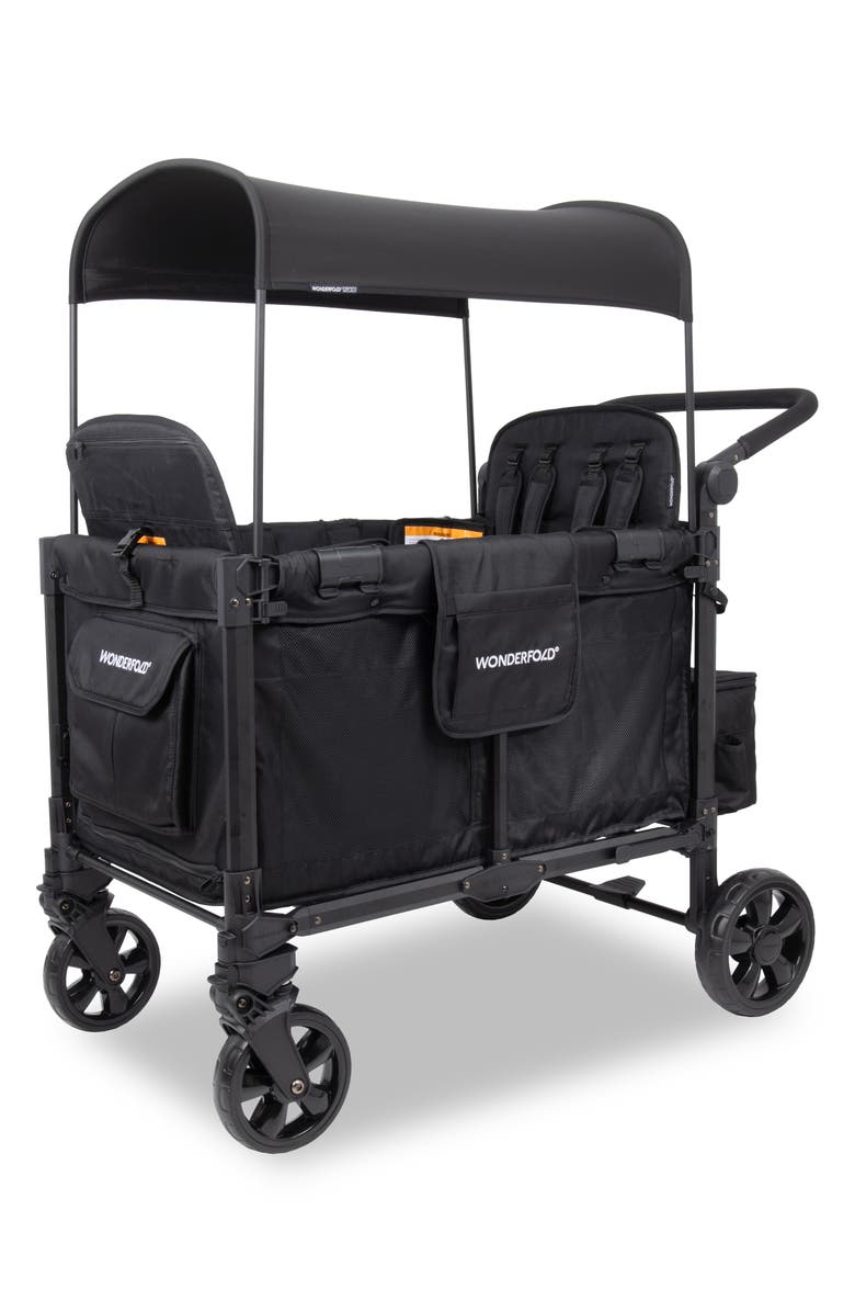WonderFold W4 Elite Pro 4-Passenger Multifunctional Stroller Wagon, Alternate, color, 