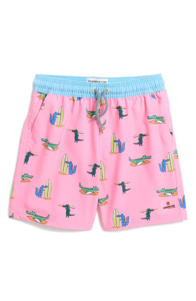 Sovereign Code Kids' Bali Swim Trunks, Main, color, 