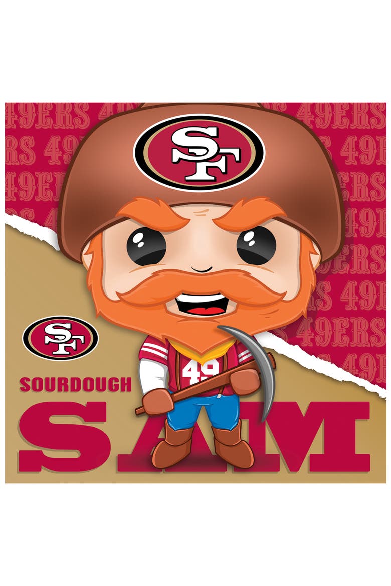 San Francisco 49ers Mascot 100pc Puzzle, Alternate, color, Multicolor