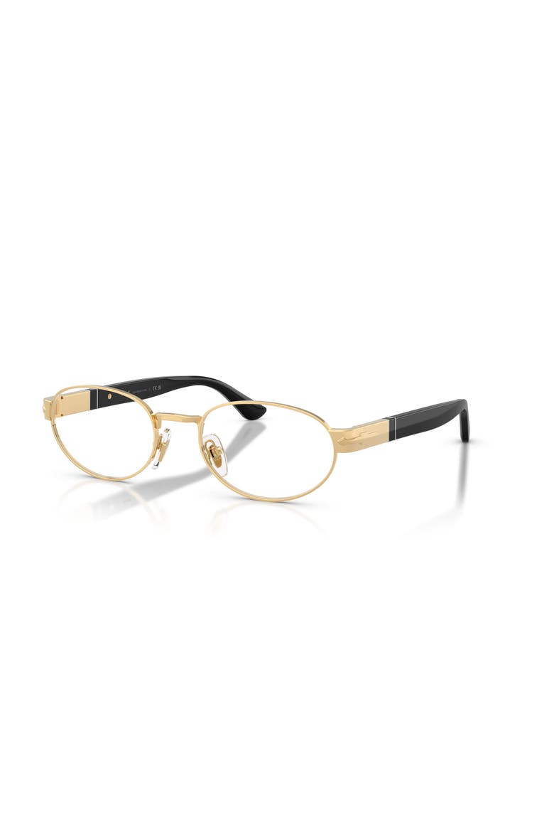 52mm Oval optical glasses, Main, color, Gold