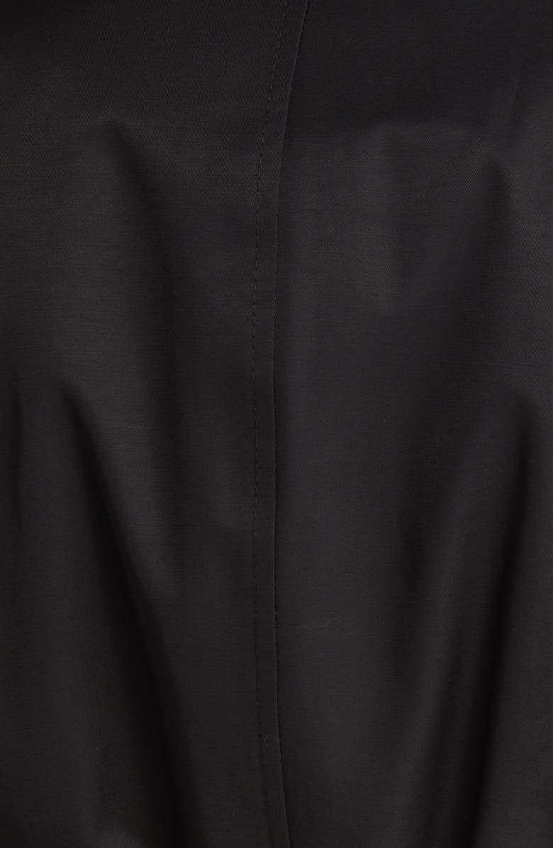 Via Spiga Water Repellent Contrast Trim Trench Coat, Alternate, color,