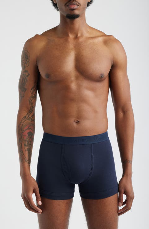 Cotton Stretch Jersey Boxer Briefs