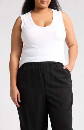 V-Neck Cotton Tank