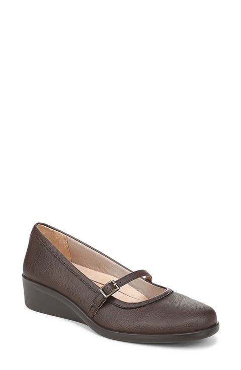 Jolene Wedge Mary Jane Flat