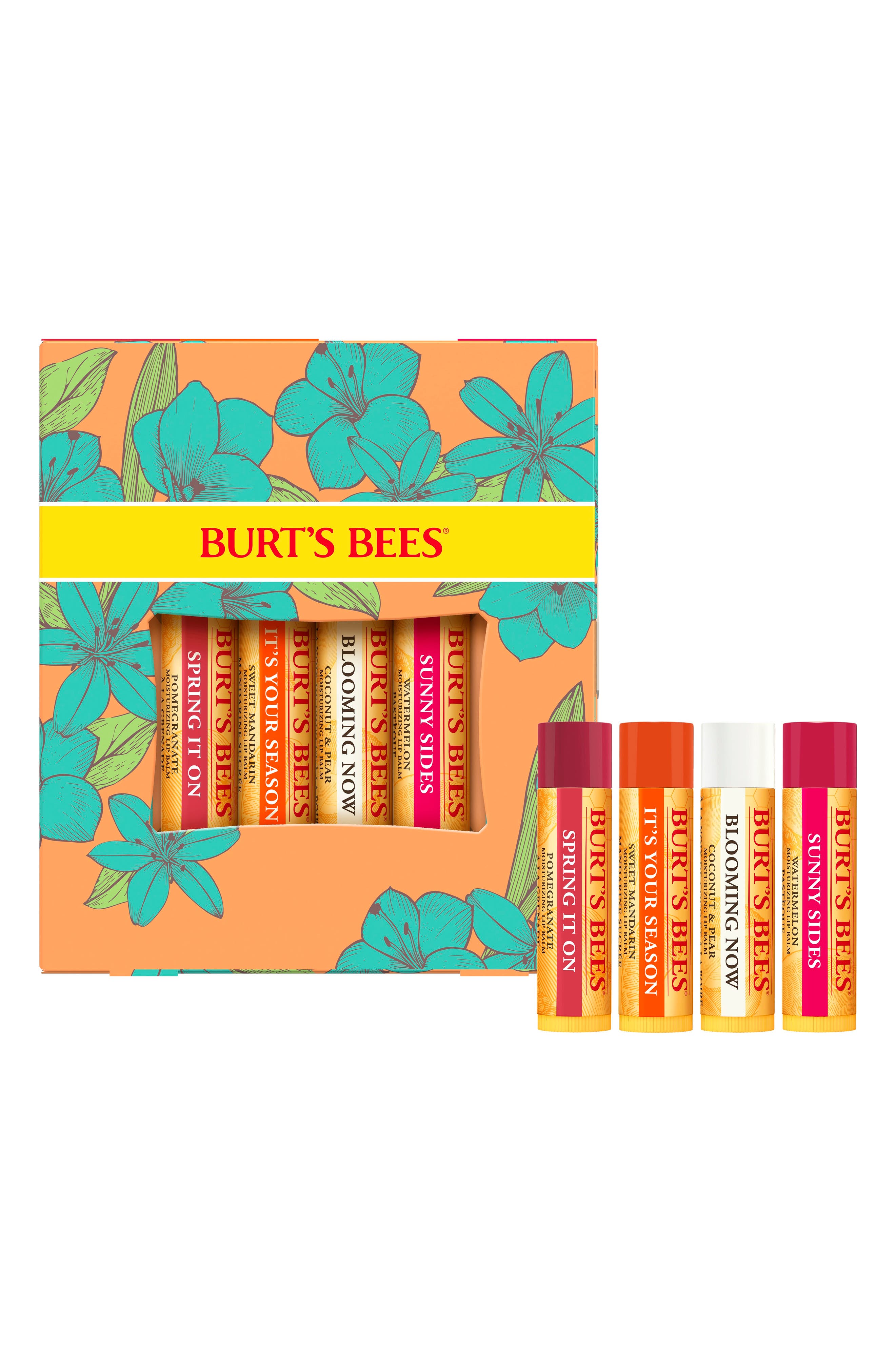 Burt's Bees Just Picked Assorted Lip Balm Gift Set $15.96 Value