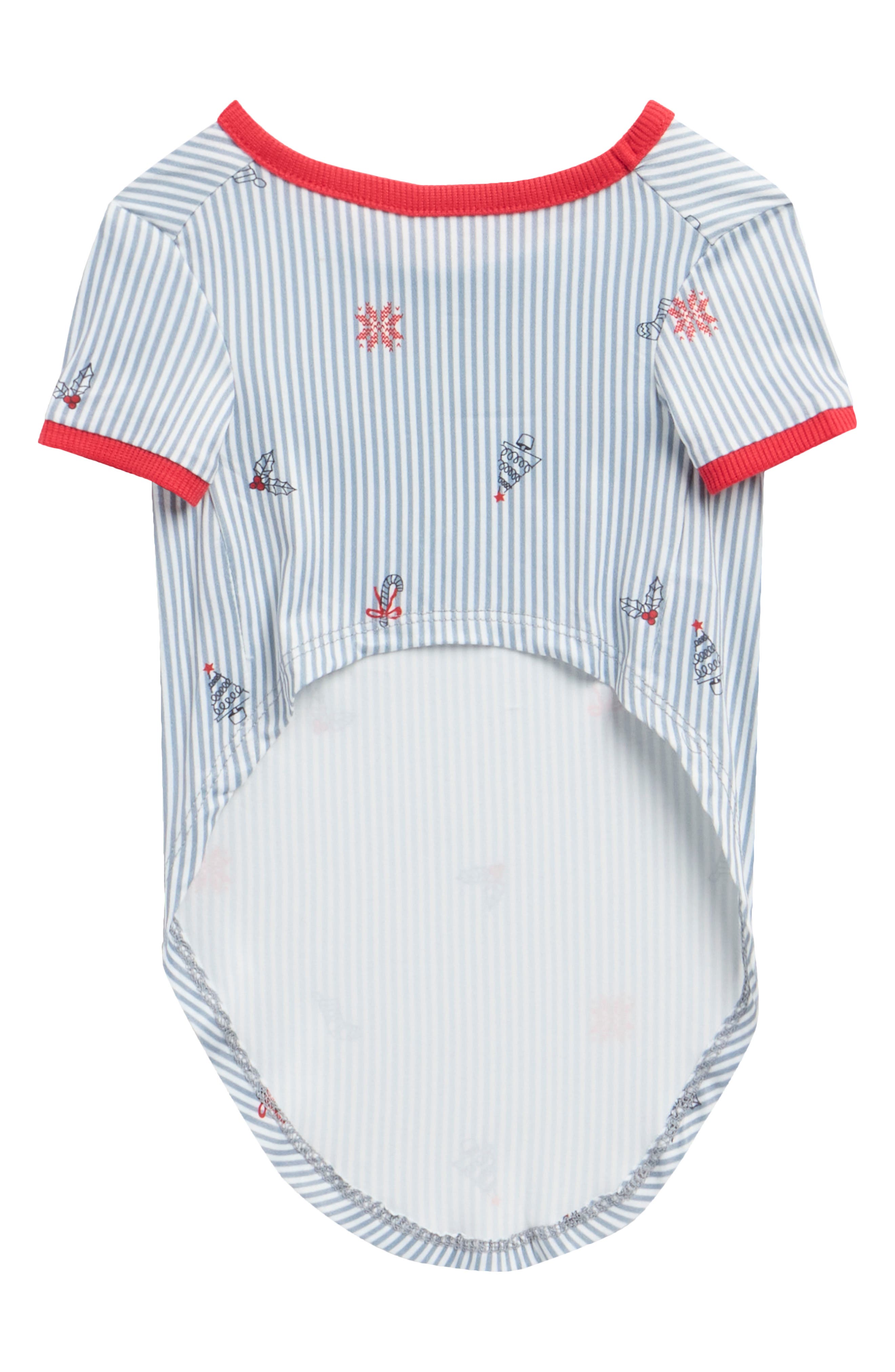 Holiday Icon Stripe Dog Pajamas