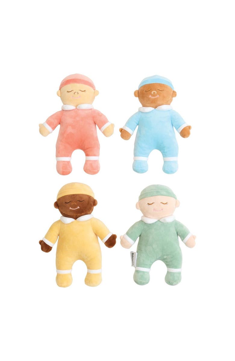 Kaplan Early Learning Company Cuddle Dolls - Set of 4, Alternate, color, Multicolored