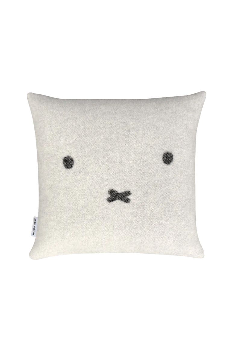 Miffy Cushion Cover, Alternate, color, white