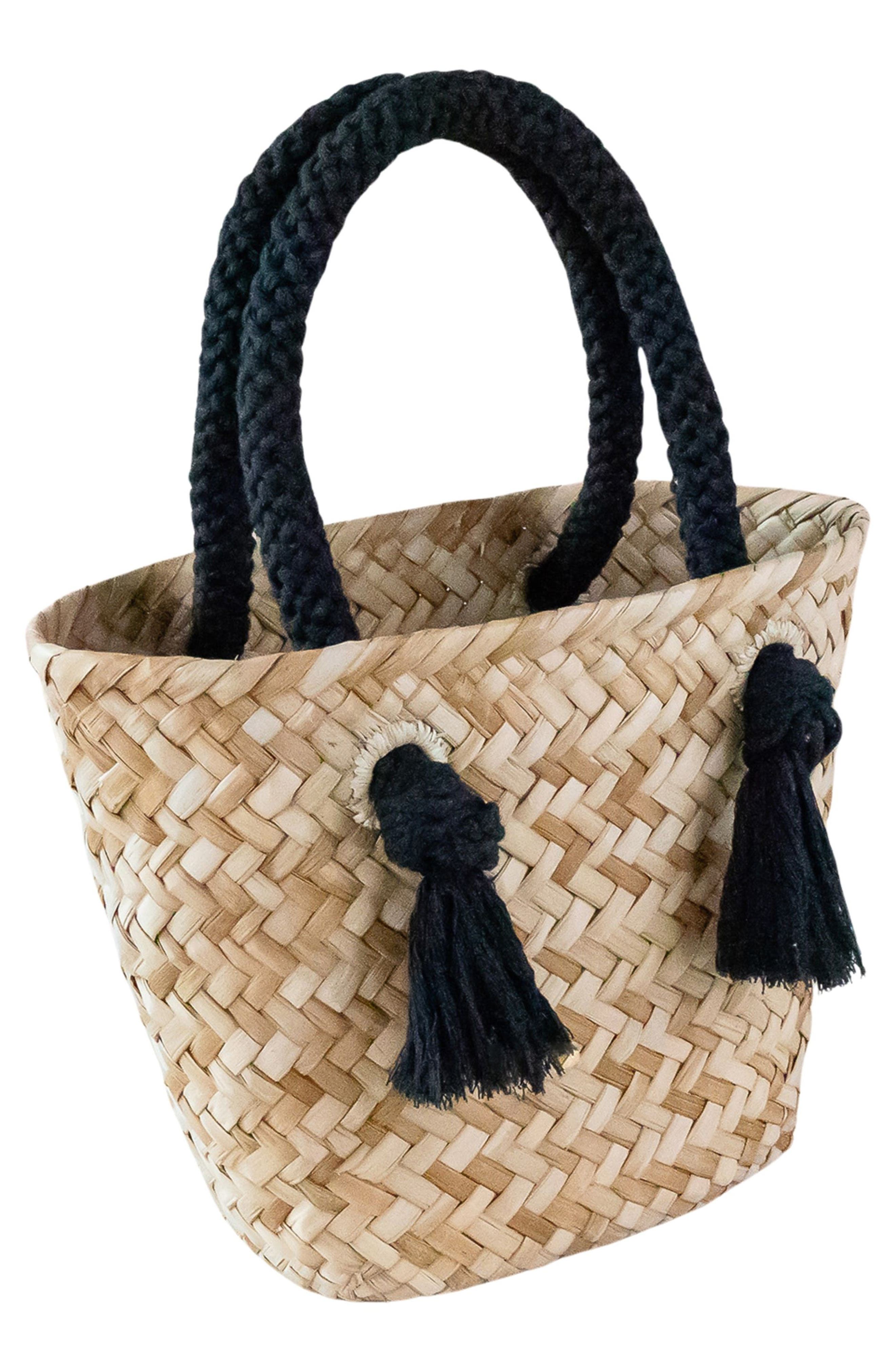LIKHA Mini Seagrass Tote, Alternate, color, 