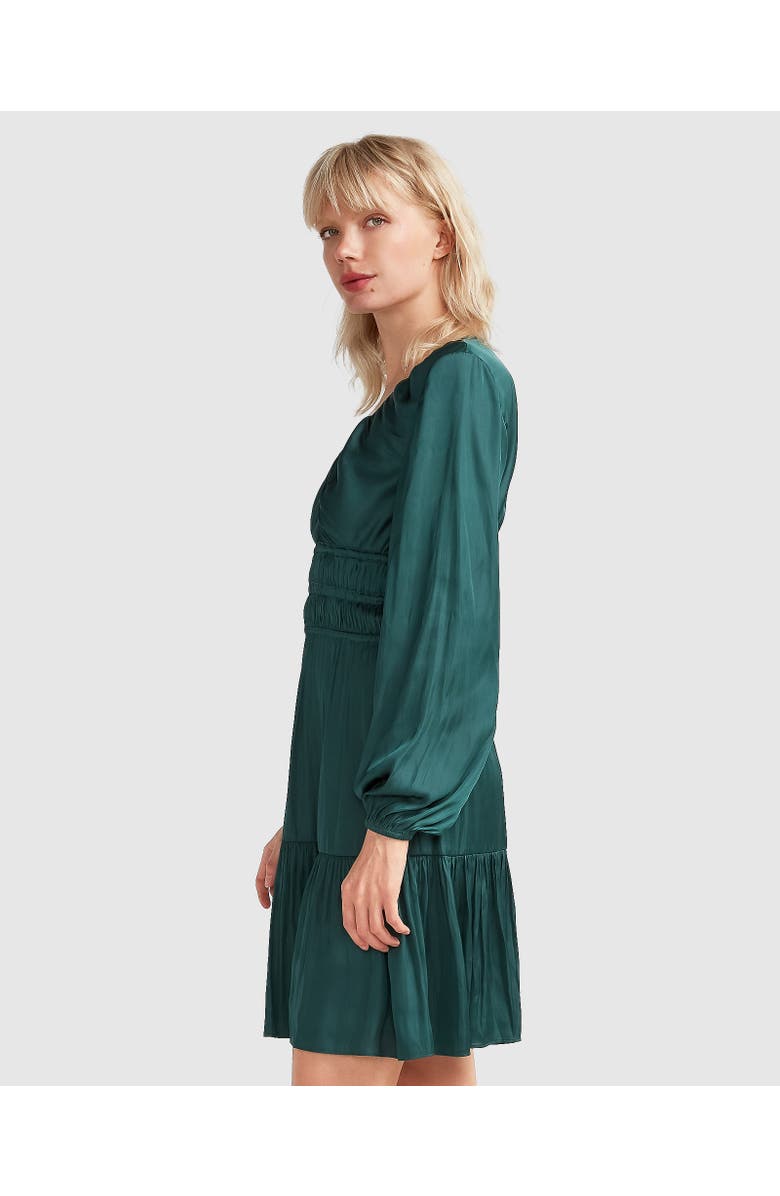 Belle & Bloom Serendipity Long Sleeve Dress, Alternate, color, Dark Green