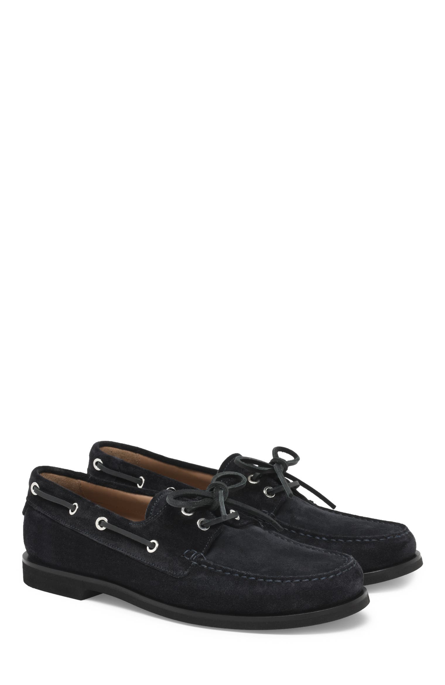 Vandée Mocassin, Alternate, color, Blue Suede Leather
